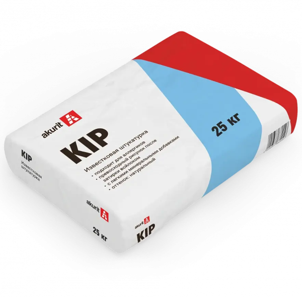 KIP Штукатурка известковая akurit, 25кг