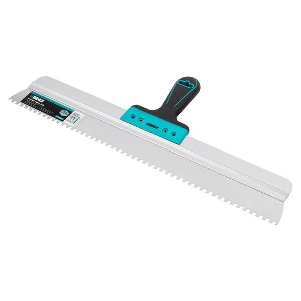 Шпатель зубчатый BIHUI 600мм, зуб 6мм, арт.PTKNQ6