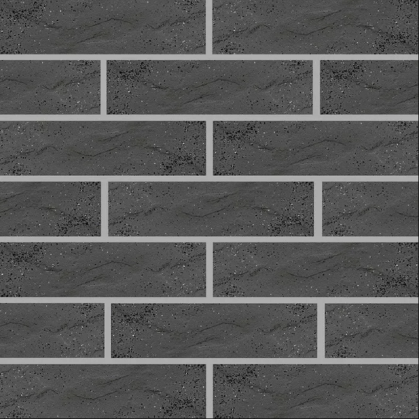 Плитка под кирпич Semir Grafit struktur, Ceramika Paradyz 66х245х7 мм