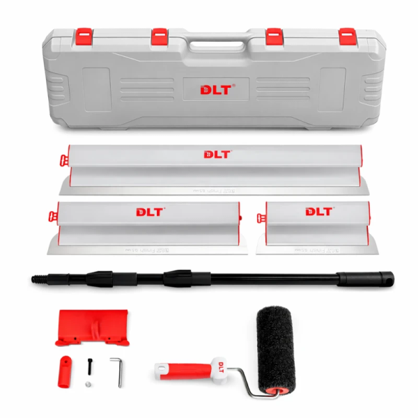 Набор №3 шпателей механизированного нанесения DLT Finish версия PRO (лезвие 0.5 мм), арт. 3871