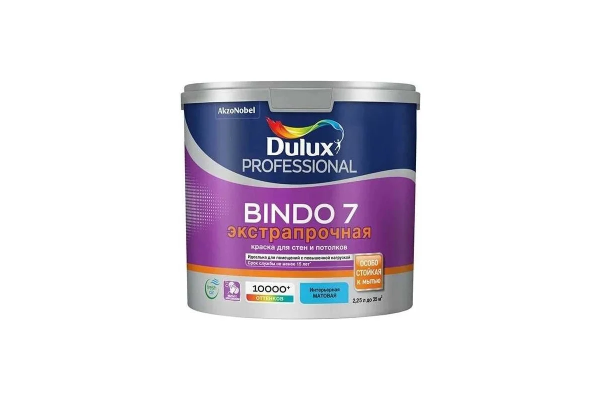 Интерьерная краска Dulux Bindo 7 матовая BC 2.25 л