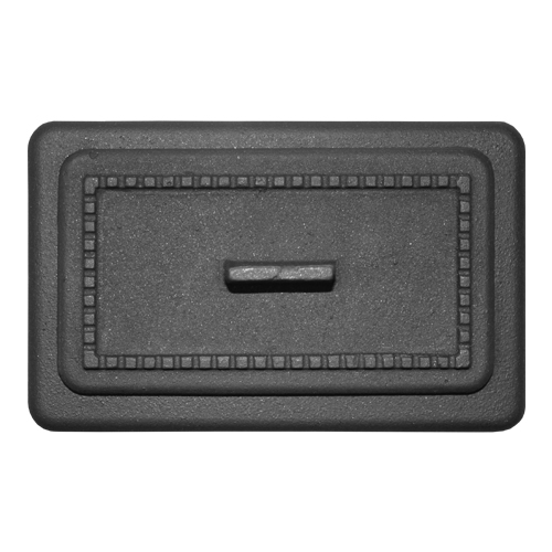 Дверка прочистная не уплотненная Fireway Р106, 130х65мм, черная