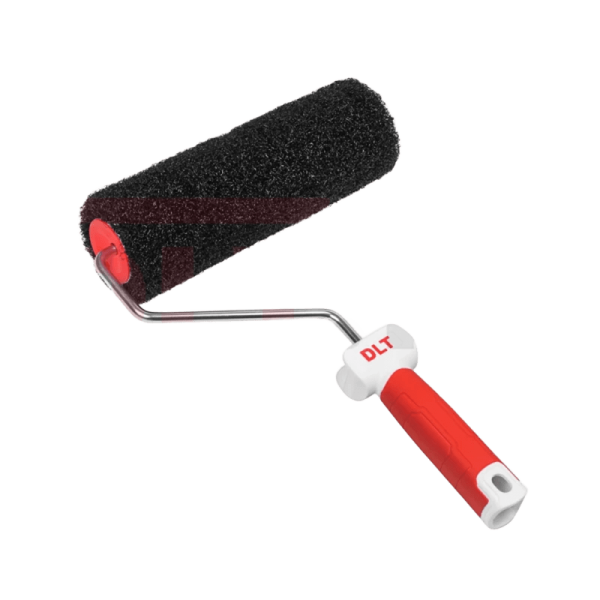 Валик для нанесения шпатлевки с бюгелем DLT 230 мм, ворс 16 мм, нейлон, конус, арт. 3401