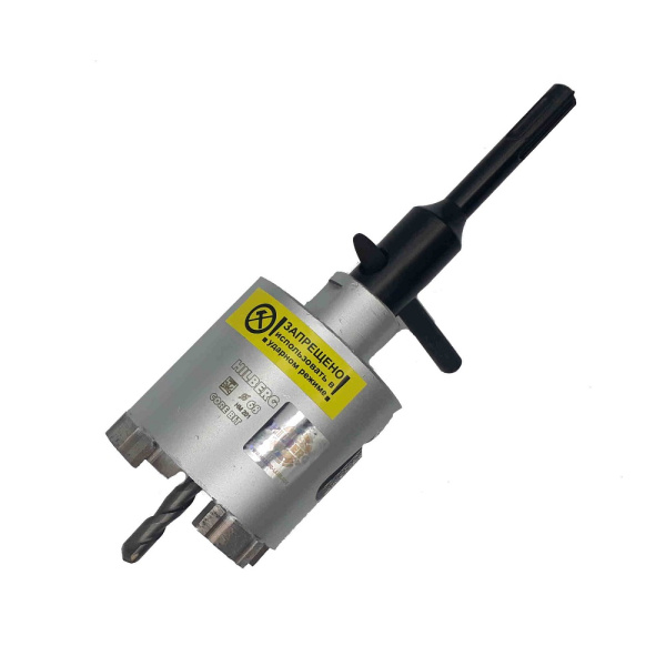 Коронка алмазная по бетону 68 мм Hilberg Laser HM201
