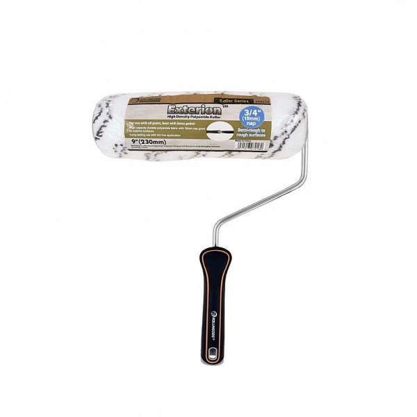 Валик с бюгелем 8мм (конус) Rollingdog THE BOXER 230мм полиамид 19мм арт. 60214