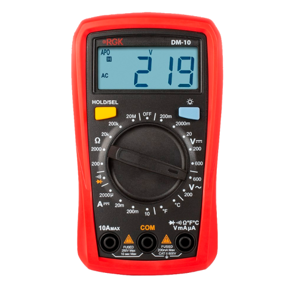 Мультиметр цифровой RGK DM-10 (Госреестр), 776554