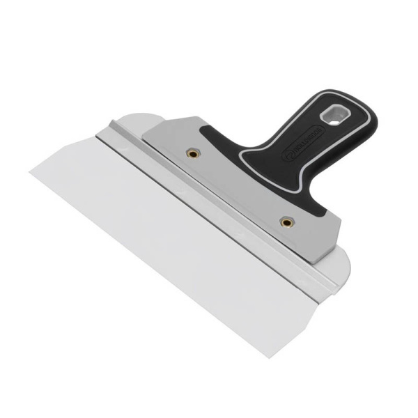 Шпатель фасадный 200мм Rollingdog  из нерж. стали рукоятка обрезиненная 50505