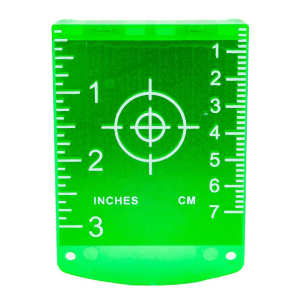 Магнитная мишень RGK для лазерного нивелира (зеленая)
