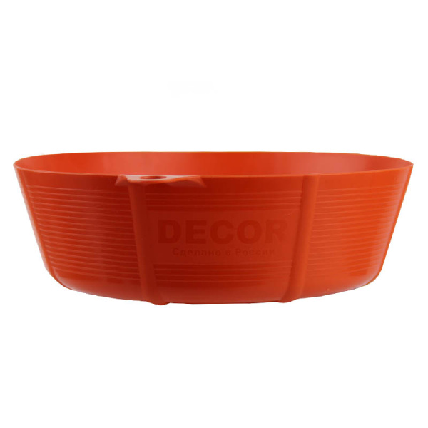 Емкость DЕCOR для гипса и затирки 0,67 л, низкая 670-0067