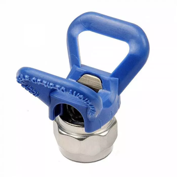 Соплодержатель под Graco (RAC) 7/8" (22мм) синий Schtaer арт. 7031000-4