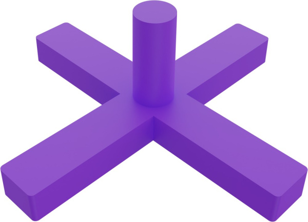 Крестик усиленный 3,0 мм DECOR PRO уп.80шт., арт. 443-0030