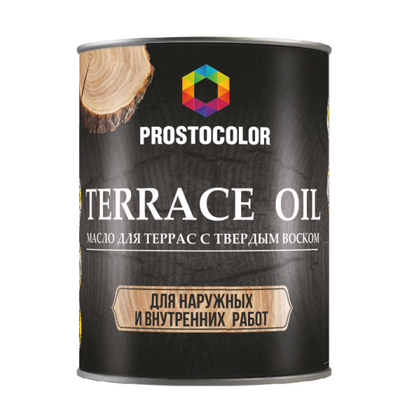 Масло для террас Terrace Oil PROSTOCOLOR секвойя 0,75 л