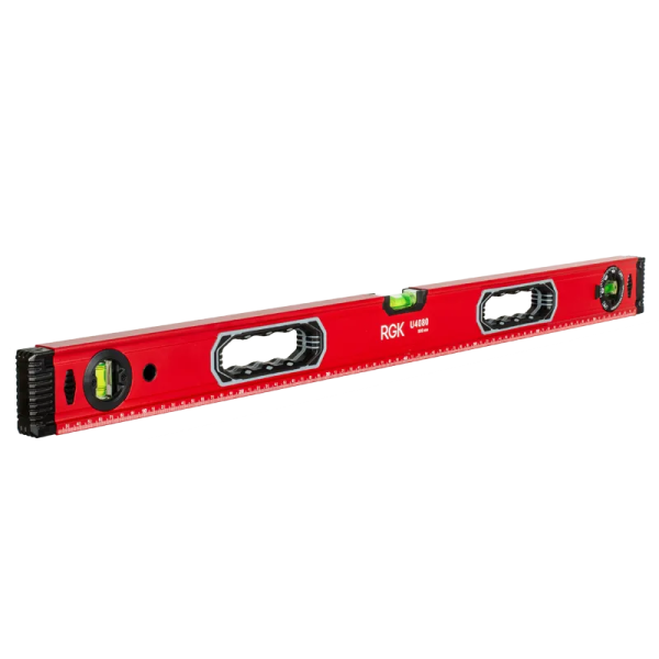 Уровень пузырьковый 800мм, 3 глазка, U4060 RGK, 4610011873706