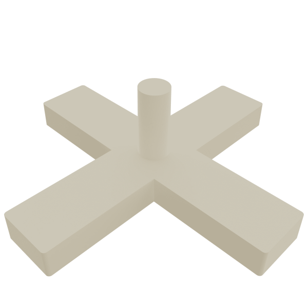 Крестик усиленный 5,0 мм DECOR PRO уп.50шт., арт. 443-0050