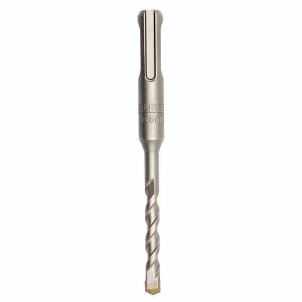 Бур для перфоратора по бетону 6*110мм SDS-plus Hilberg, S06110
