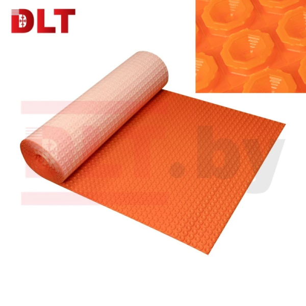 Разделительная мембрана для плитки с теплым полом DLT Ultra 1*10 м (10 м²) арт. 4494