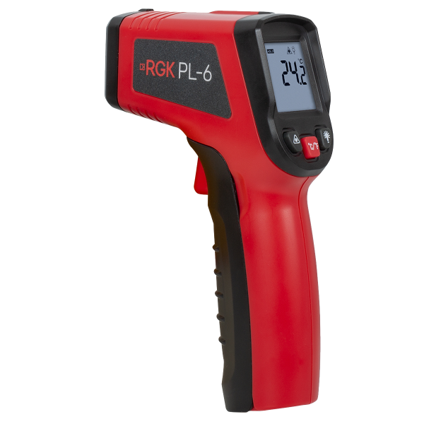 Пирометр -30°С...+400°С, RGK PL-6 776196