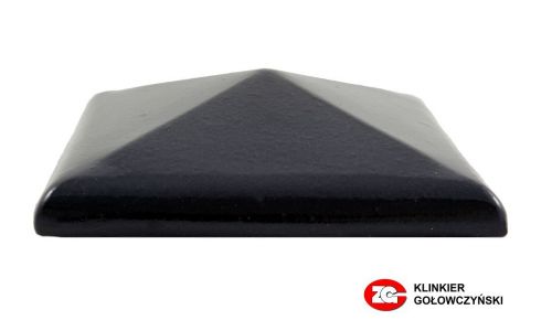 Колпак на кирпичный столб 320х320мм клинкер ZG-Clinker C38 темно-коричневый