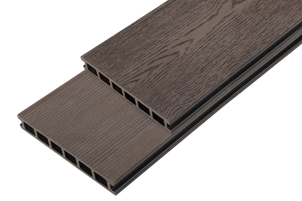 Доска террасная, CM-Decking, Grand, Wenge (венге), 4000х190х25мм