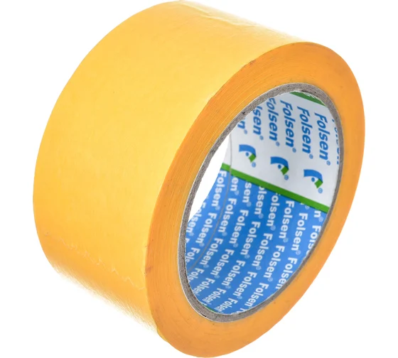 Малярная лента FOLSEN PERFECT EDGE (золотая 5 мес.) 50мм х 50м арт. 0285050