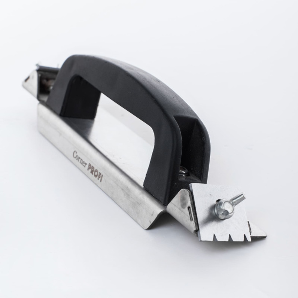 Рубанок для подрезки штукатурки, наружный угол, ручка, Corner PROFI арт. GRND-003