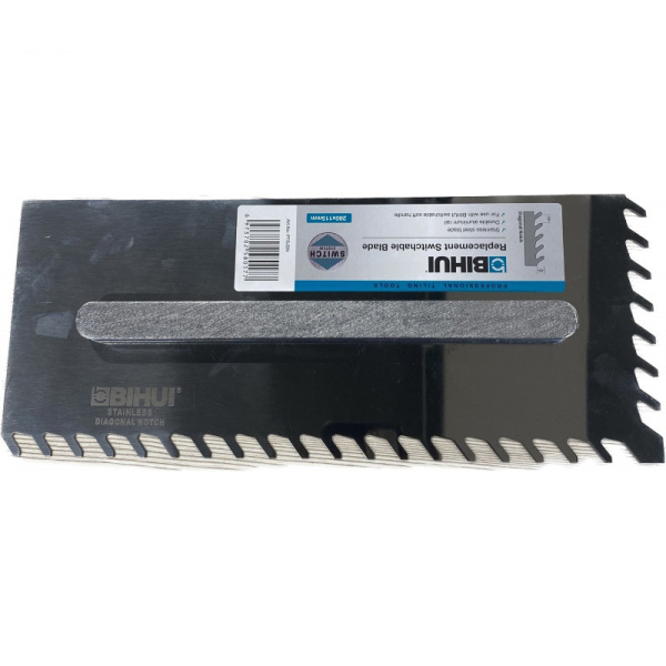 Запасное лезвие для набора гребенок косой зуб 280х115мм, BIHUI PTSJSN