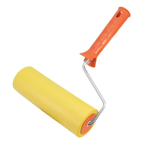 Валик прижимной для обоев DECOR PROFI резиновый D60мм, 240мм бюгель 8мм, арт.138-1255