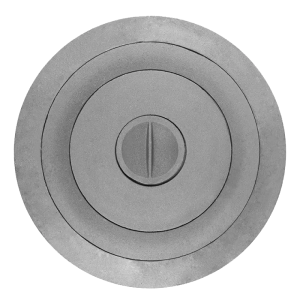 Плита печная, Литком, круглая, ПК-4, конф.№1,7,8,9, Ø480х14мм, неокраш.