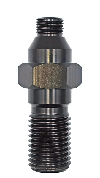 Переходник для алмазных коронок Трио Диамант 55мм, вал 1/2BSP- вал 1_1/4UNC с внутр.отверстием 1/2BS