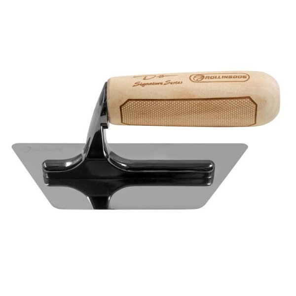 Венецианская кельма Rollingdog DOBERMAN 200х105х84мм, трапециевидная, серия Elite, арт.50490