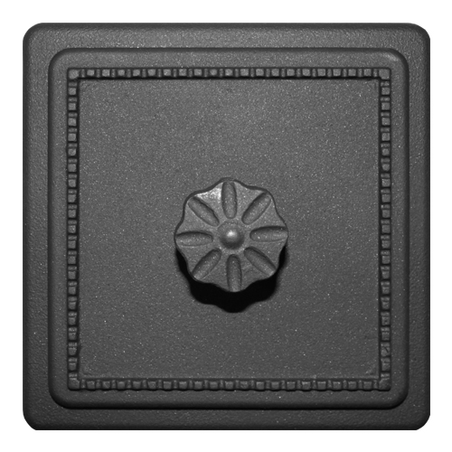 Дверка прочистная не уплотненная Fireway Р105, 130х130мм, черная