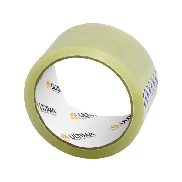 Скотч упаковочный ULTIMA, ширина 50 мм, длина 120 м, прозрачный, арт.Ulttapetr50150