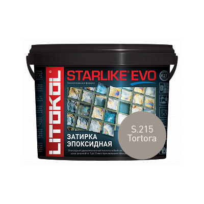 STARLIKE EVO, TORTORA S.215 Эпоксидная затирка LITOKOL 1кг STARLIKE EVO, TORTORA S.215 Эпоксидная затирка LITOKOL 1кг