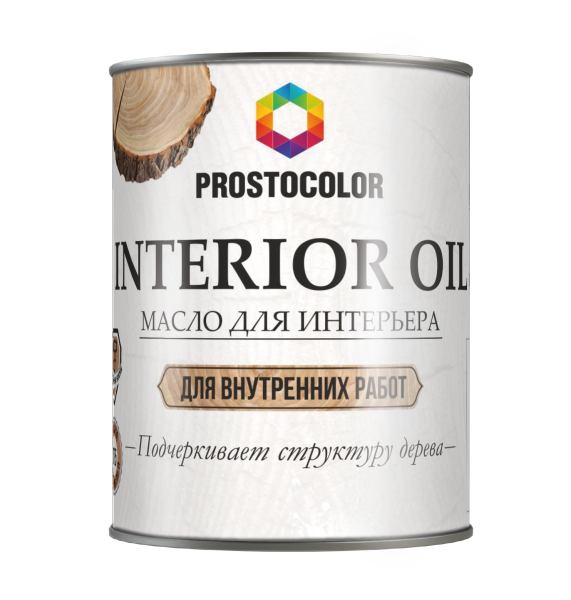 Масло для интерьера INTERIOR OIL PROSTOCOLOR белый 0,75 л