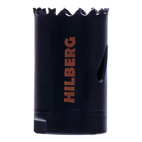 Коронка биметаллическая по металлу 30мм, крупный зуб, Hilberg Bi-Metal Cobalt 8% (М42), CML030