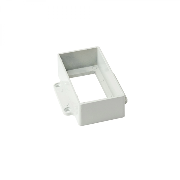 Соединитель перила прямой CM Railing 90х45 мм Белое дерево Соединитель перила прямой CM Railing 90х45 мм Белое дерево