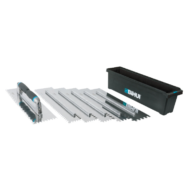 Набор гребенок: 6 лезвий 480х130мм, рукоятка, контейнер, BIHUI PTSJK9