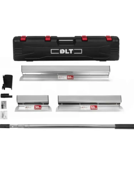 Набор №6 шпателей механизированного нанесения DLT Finish SILVER (лезвие 0.5 мм), арт. 3873