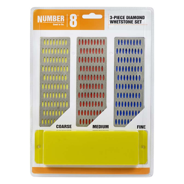 Набор алмазных ручных брусков №200, №300, №400