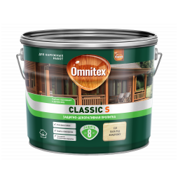 Пропитка для древесины алкидная Omnitex (Pinotex) Classic S CLR 9л