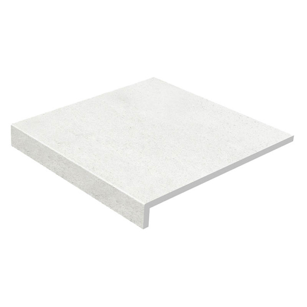 Рядовая ступень прямой угол Gres de Aragon  Urban Anti-slip Blanco 330*297*14мм