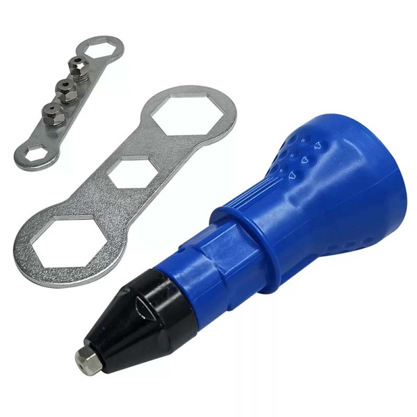 Насадка для шуруповерта заклепочник шестигранный хвостовик 2.4-3.2-4-4.8 мм VertexTools арт.НЗ-24-48 Насадка для шуруповерта заклепочник шестигранный хвостовик 2.4-3.2-4-4.8 мм VertexTools арт.НЗ-24-48