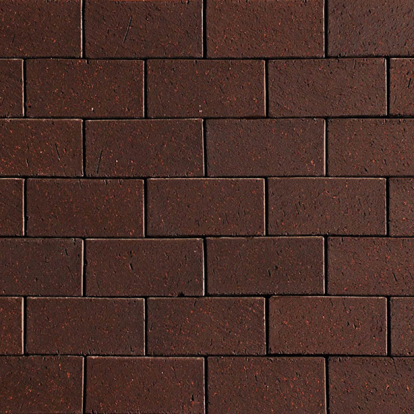 Тротуарная плитка Westerwalder Klinker Dunkelbraun, 200x100x40мм