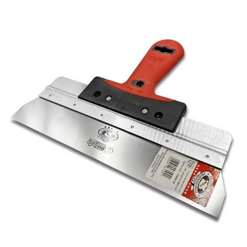 Шпатель фасадный 380мм OLEJNIK нерж., ручка двухкомп. арт. 123938-2K