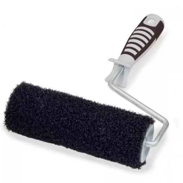 Ролик для нанесения шпаклевки Акор PROFI (черный нейлон) 250 мм арт. 782 68 025