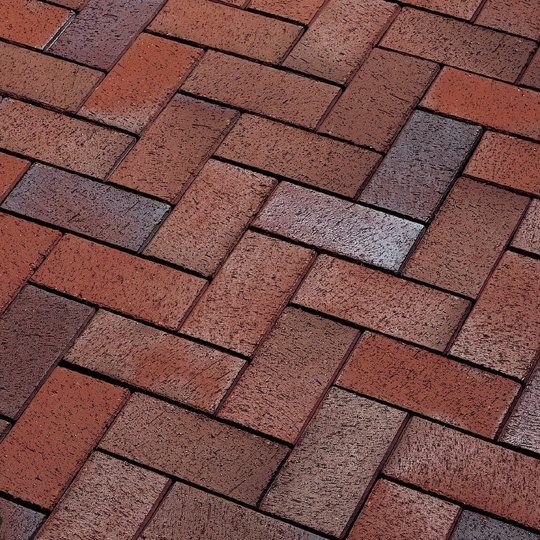 Клинкерная тротуарная плитка Feldhaus Klinker P405 KF gala alea, 200х100х45мм