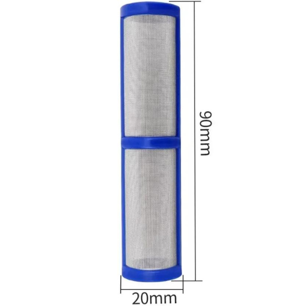 Фильтр в колбу аппарата синий 100 меш