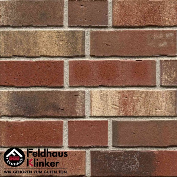 Клинкерный кирпич Feldhaus Klinker K 750 ardor rotado RF75 240х65х75 мм