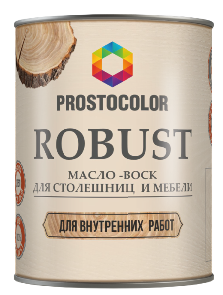Масло для столешниц и мебели ROBUST PROSTOCOLOR можжевельник 0.75л