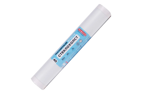 Стеклохолст малярный 40г/м2 HOWARD ВГОСТЕ 1мх50м